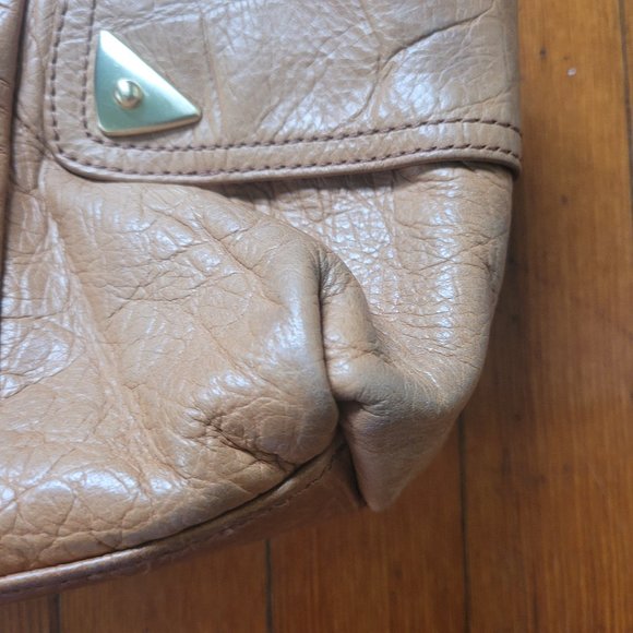 100pc Leather Embossed Croc "Eden" Bag, B. Makowsky - Picture 9 of 11